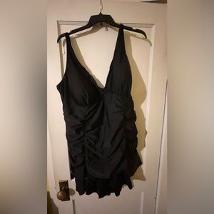 Torrid black size 5 swimsuit dress